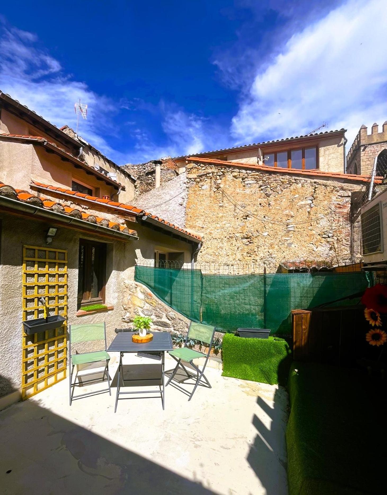 Au Pied Des Remparts 10 Rue Saint Jean Apartment Villefranche-de-Conflent Exterior foto